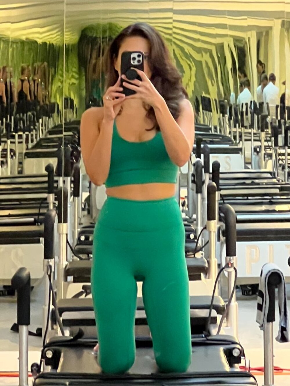 Girlfriend Collective Kelly Green matching set 💚